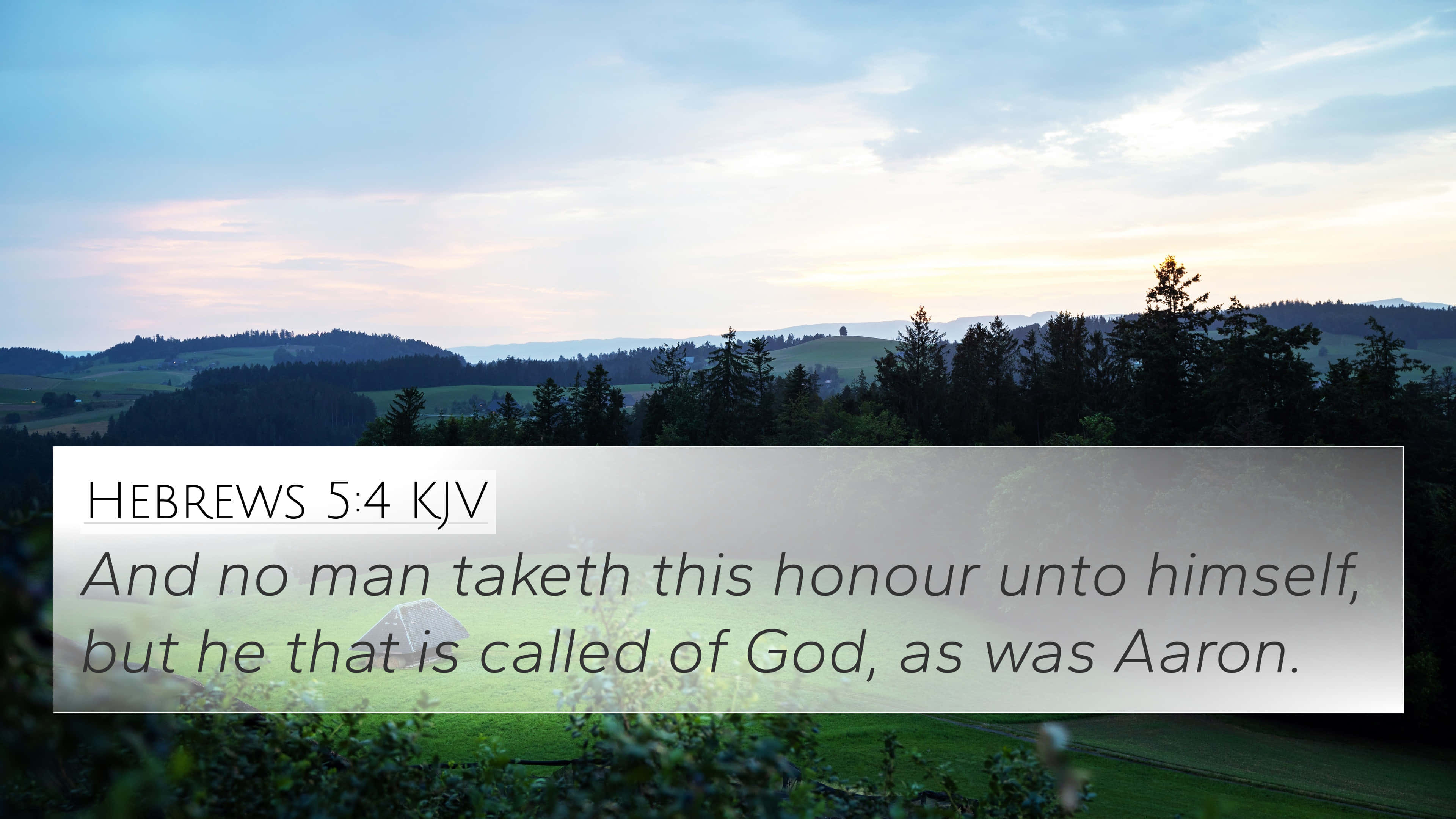 King James Bible, sunrise, rolling green hills, 4K Desktop Wallpaper