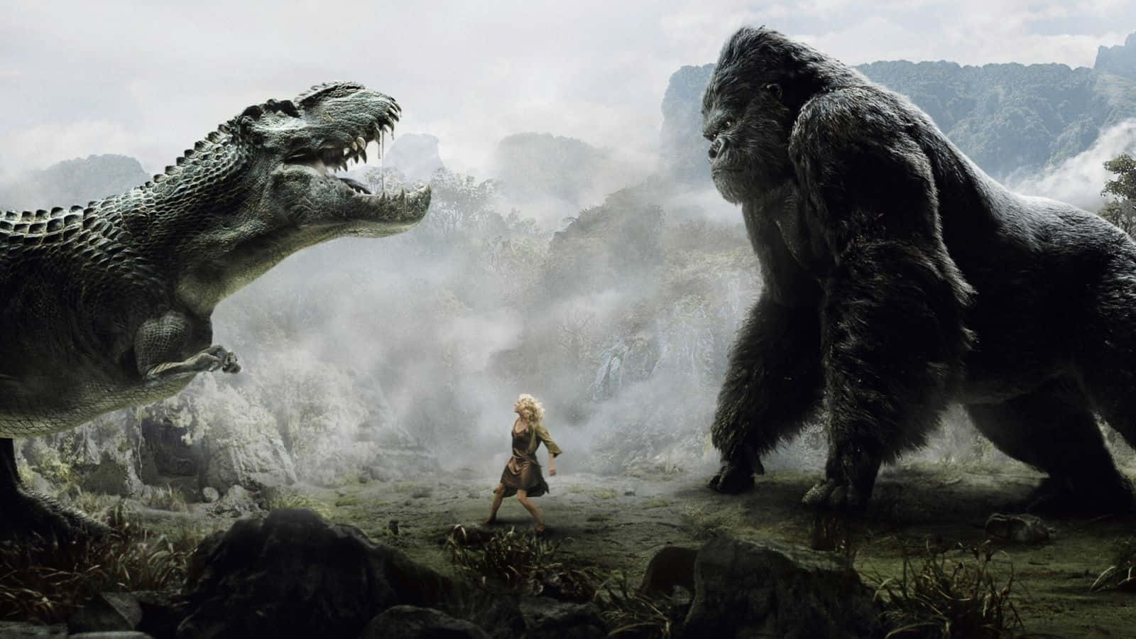 King Kong, 4K, massive gorilla, HD Desktop Wallpaper