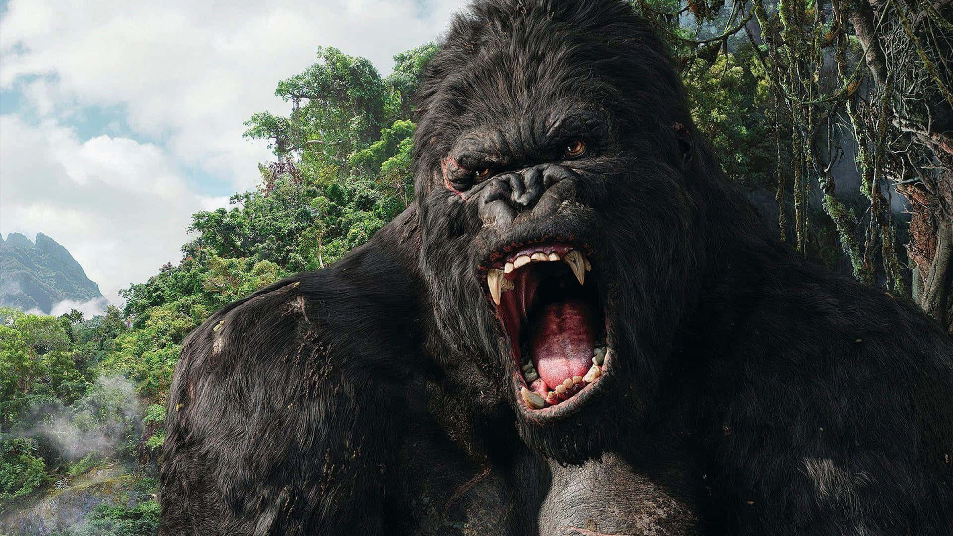 King Kong, 4K, giant ape, Full HD Desktop Wallpaper