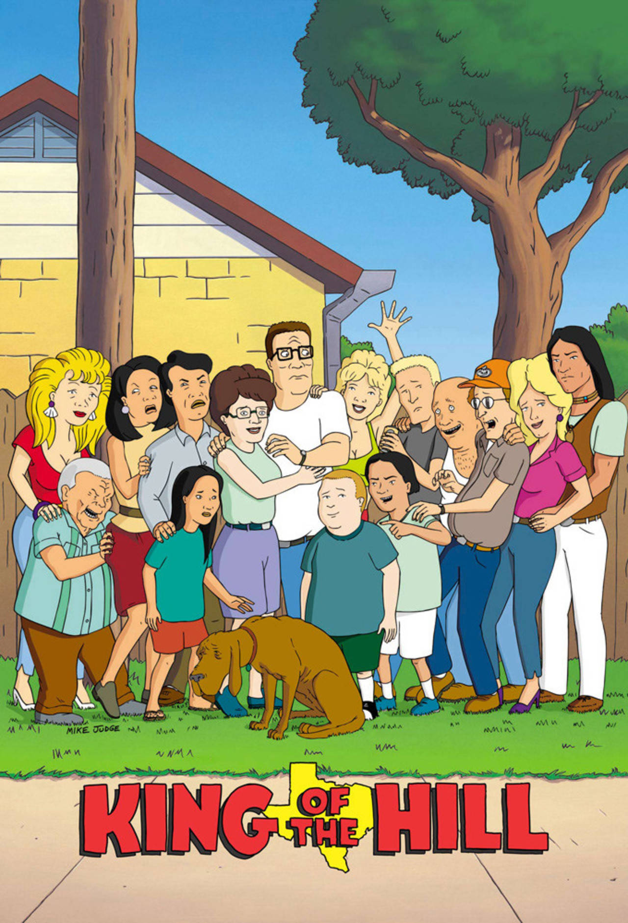 King of the hill, family, house, HD Phone Wallpaper