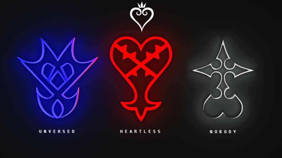 Kingdom Hearts 3, keyblade, blue, SD Desktop Wallpaper