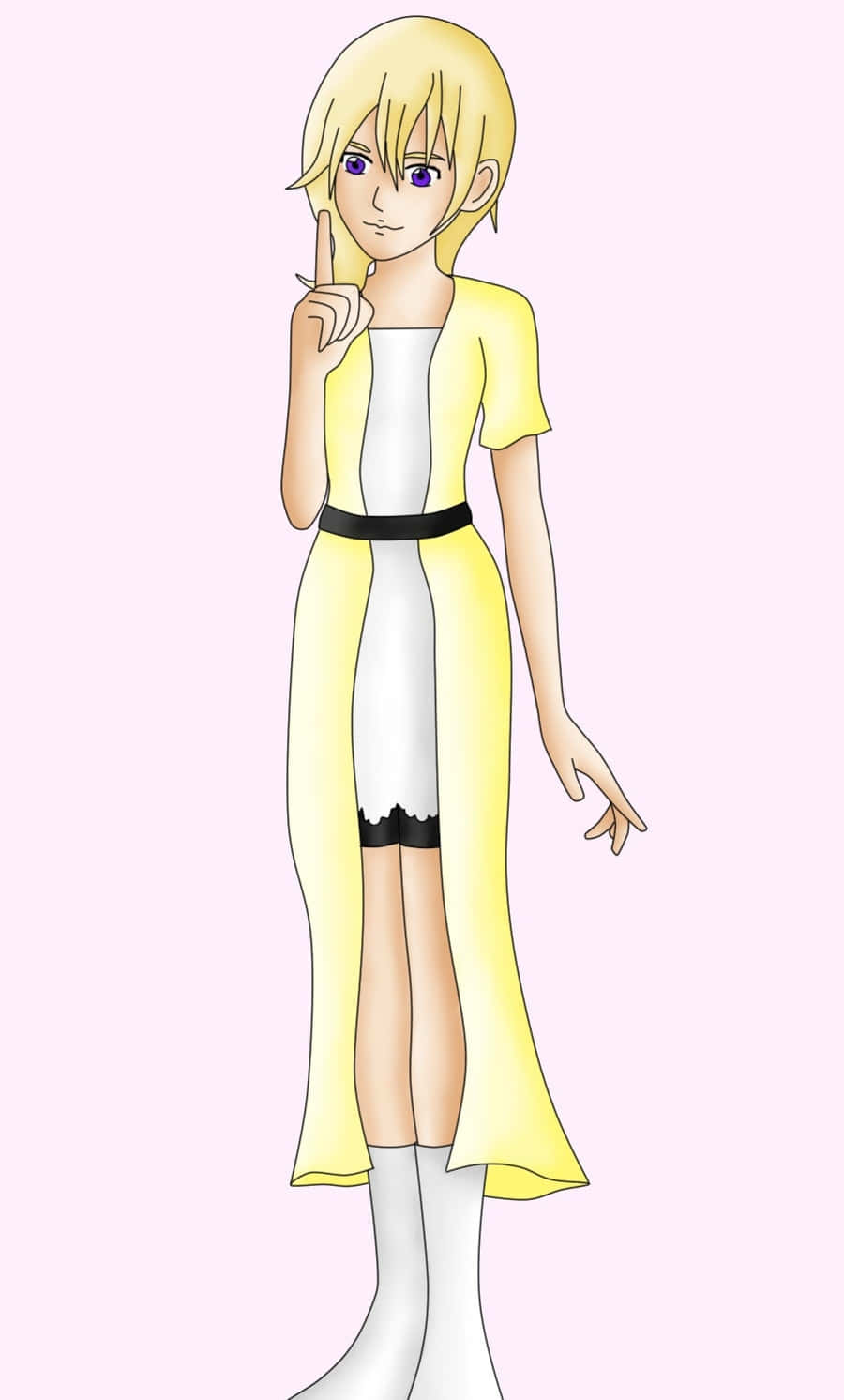Kingdom Hearts Namine, Namine, yellow cardigan, HD Phone Wallpaper