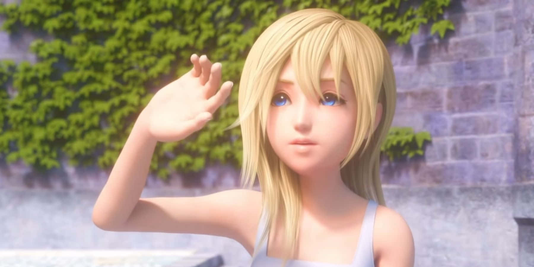 Kingdom Hearts, Namine, blonde anime girl, HD Desktop Wallpaper