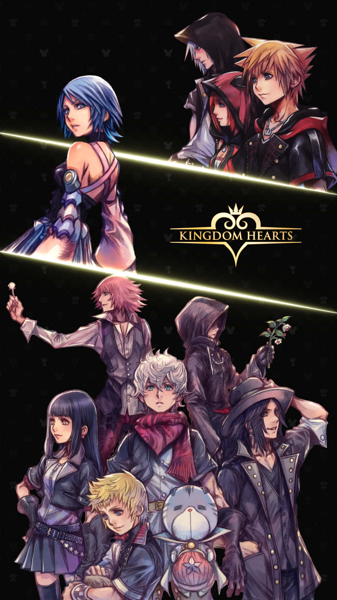 Kingdom Hearts Phone, Kingdom Hearts, anime wallpaper, Full HD Phone Wallpaper