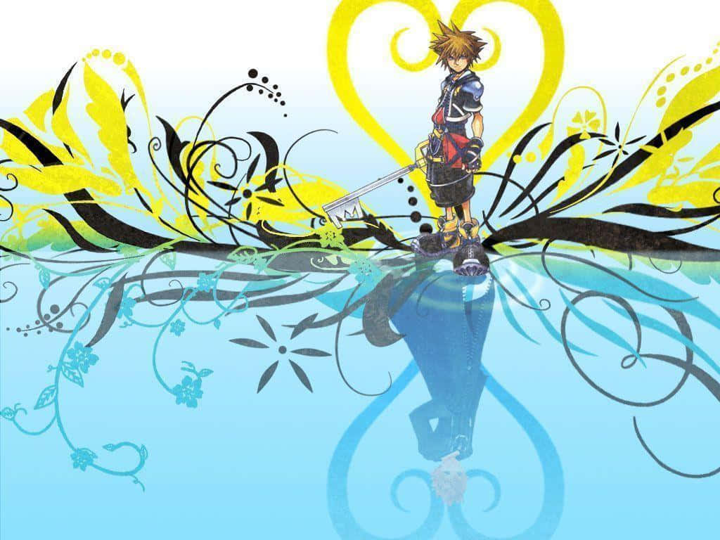 Kingdom Hearts Sora, Sora, keyblade, SD Desktop Wallpaper
