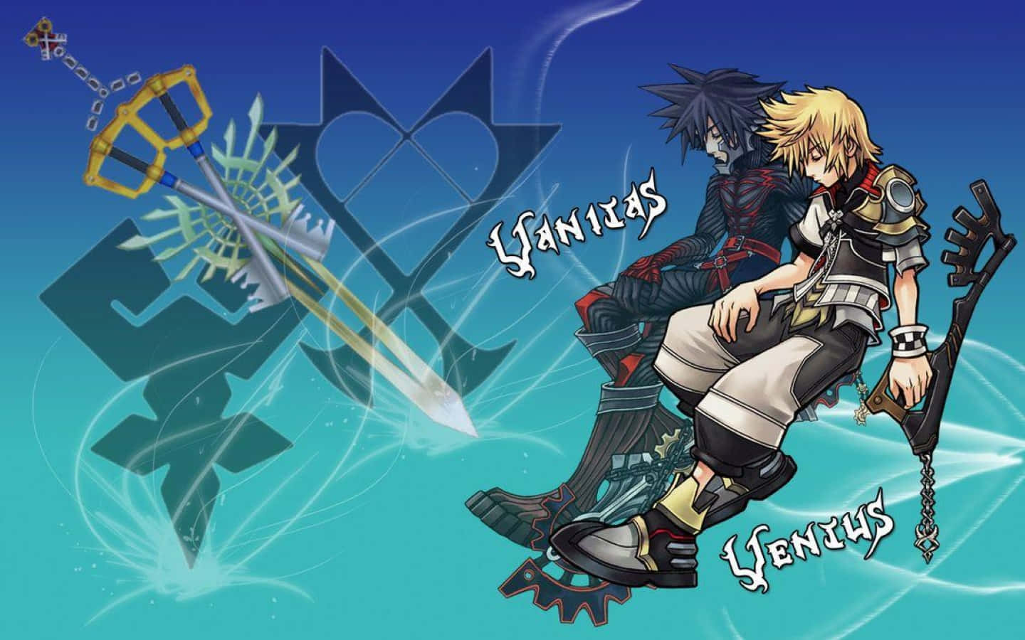 Kingdom Hearts Ventus, Ventus, keyblades, HD Desktop Wallpaper
