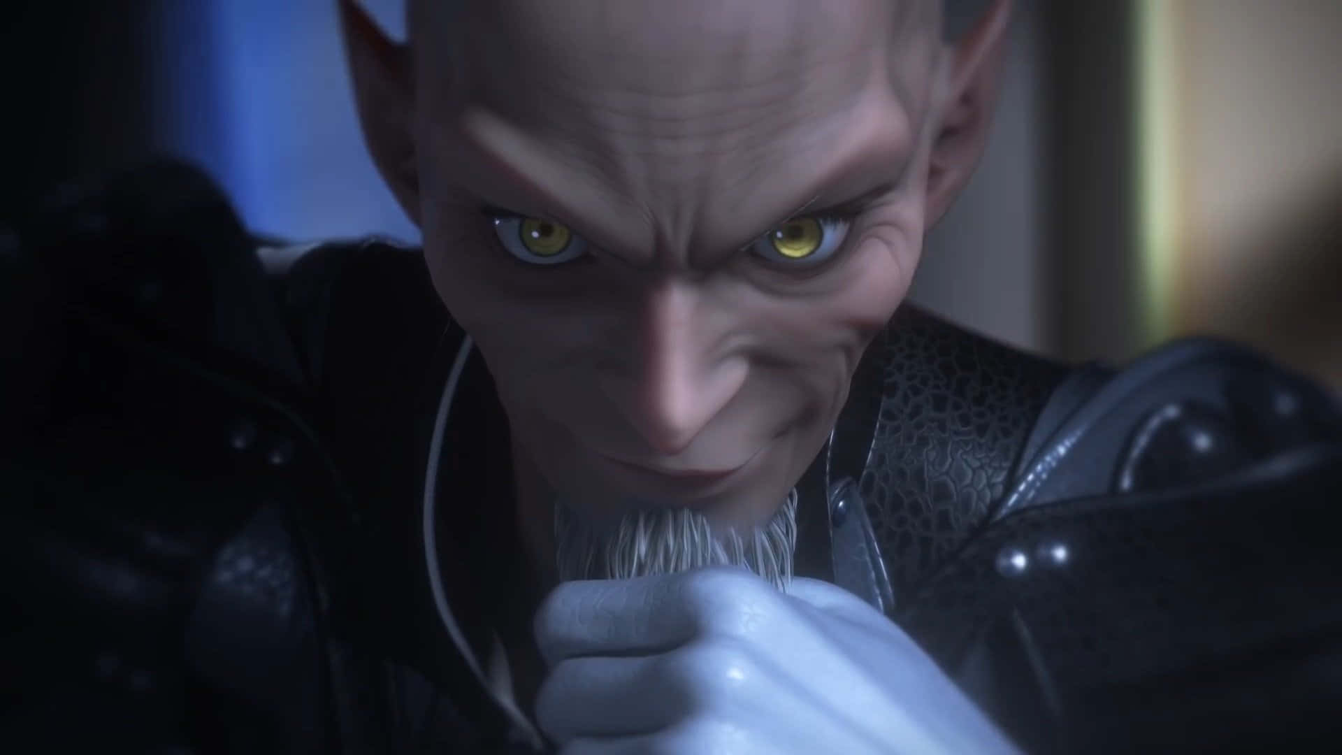 Kingdom Hearts Xehanort, Xehanort, glowing yellow eyes, Full HD Desktop Wallpaper