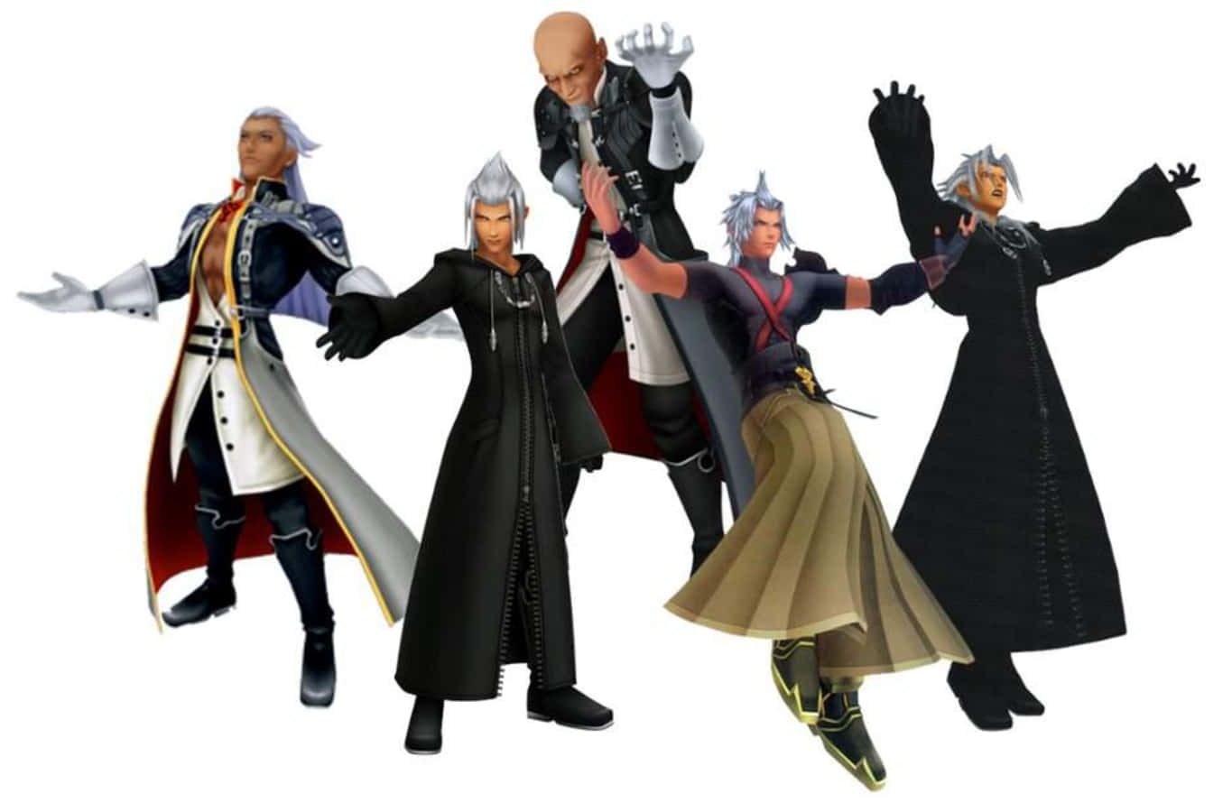 Kingdom Hearts Xehanort, Xehanort, dark cloaks, HD Desktop Wallpaper
