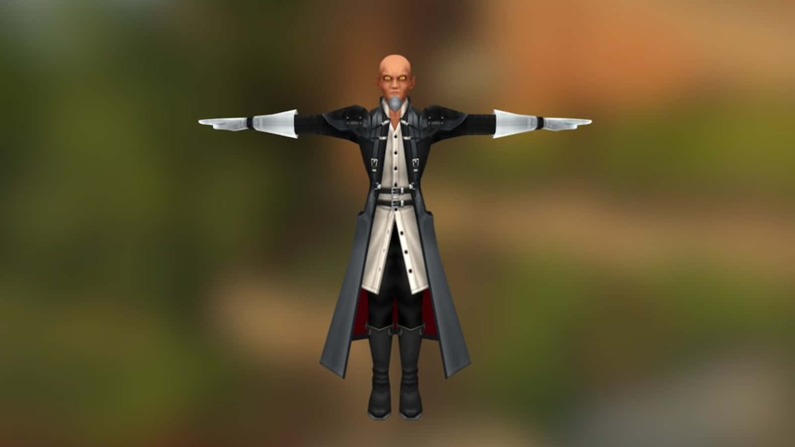 Kingdom Hearts Xehanort, Xehanort, black and white coat, HD Desktop Wallpaper