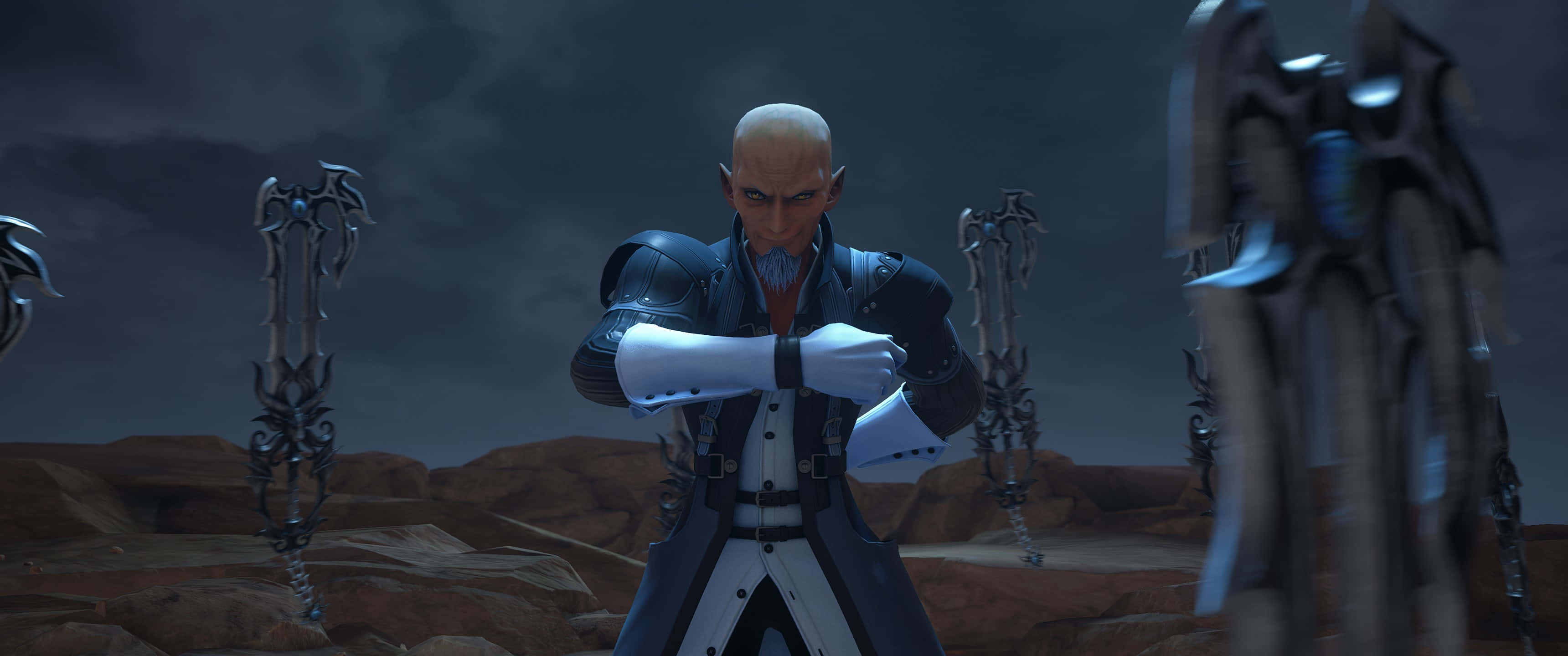 Kingdom Hearts Xehanort, Xehanort, dark armor, 2K Desktop Wallpaper