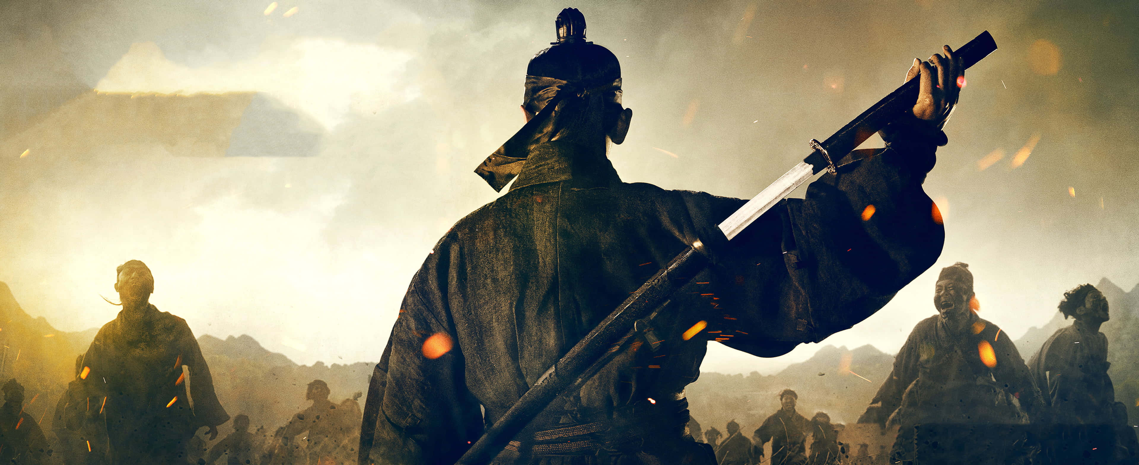 Kingdom, samurai warrior, katana, 4K Desktop Wallpaper