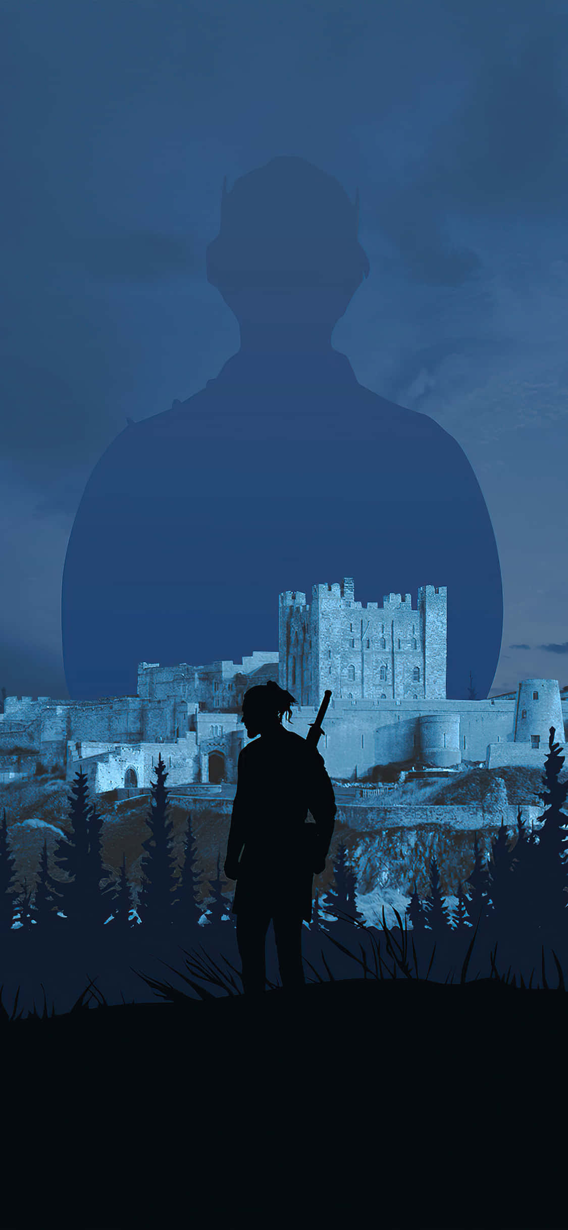 Kingdom, castle, dusk, Full HD Phone Wallpaper