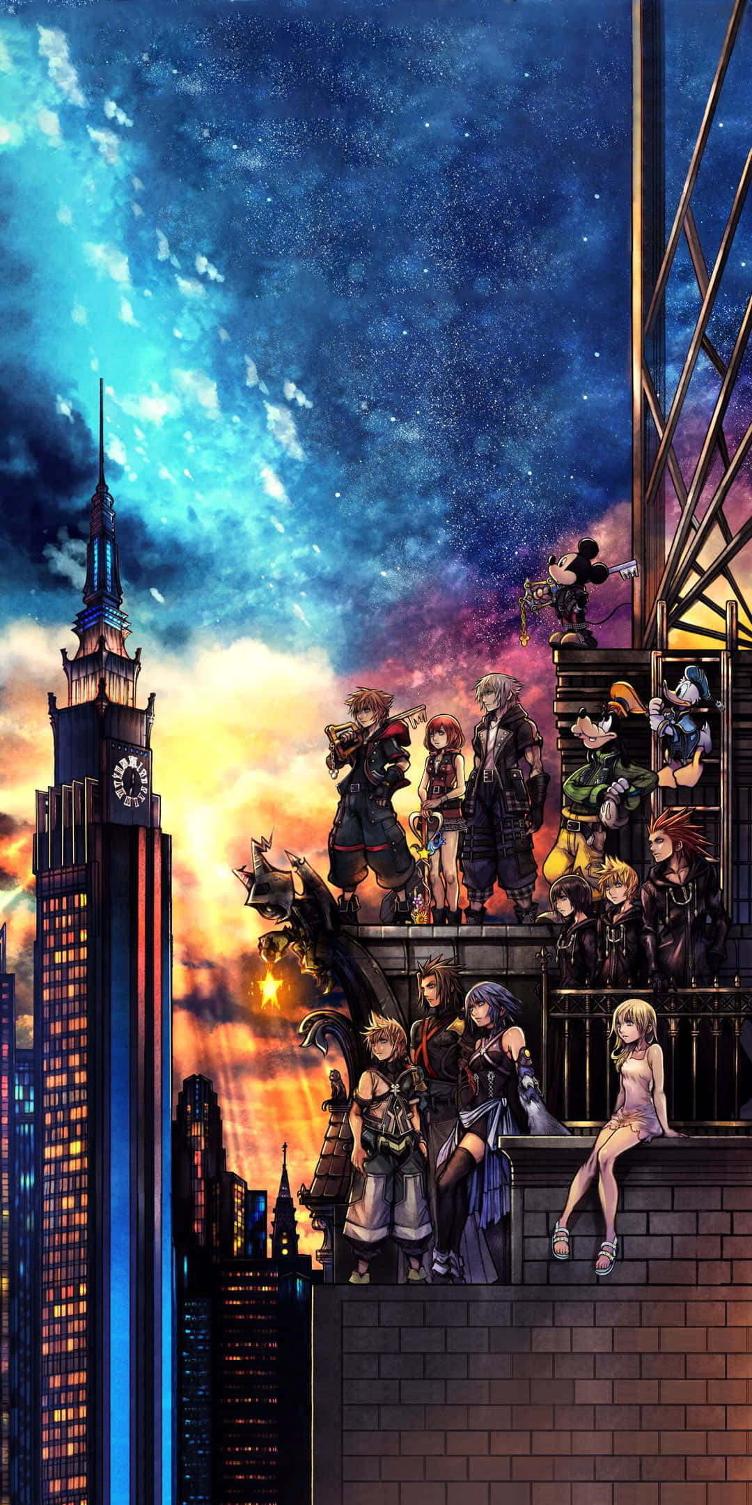 Kingdom, twilight sky, stars, Full HD Phone Wallpaper