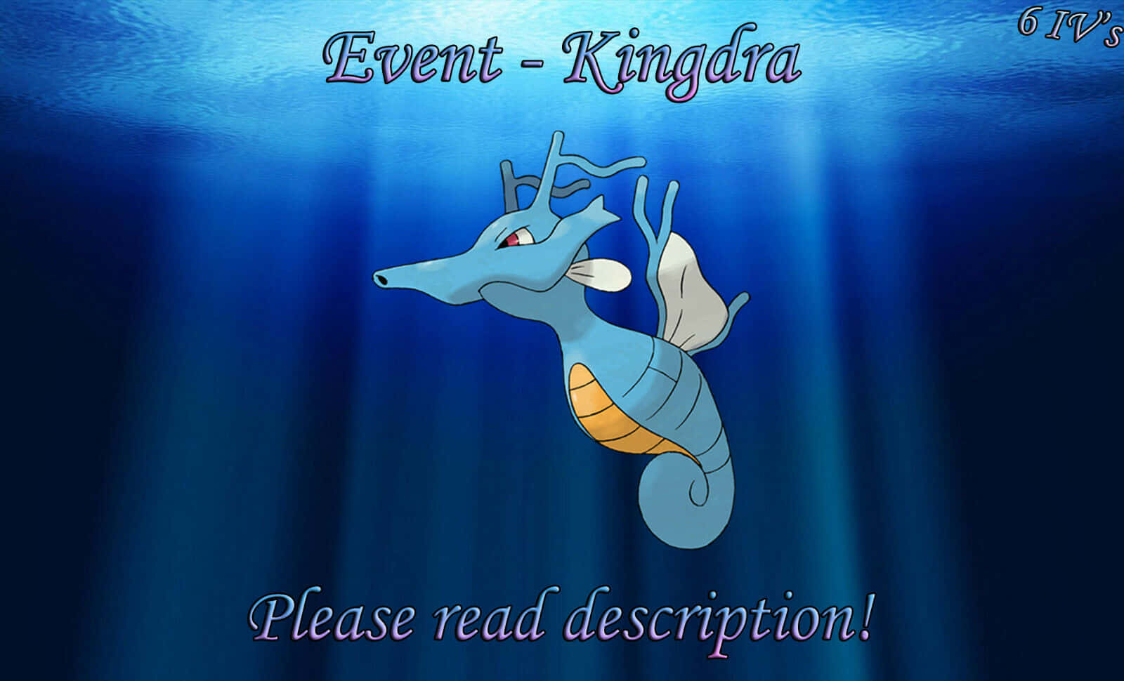 Kingdra, blue and yellow, sunlight, HD Desktop Wallpaper