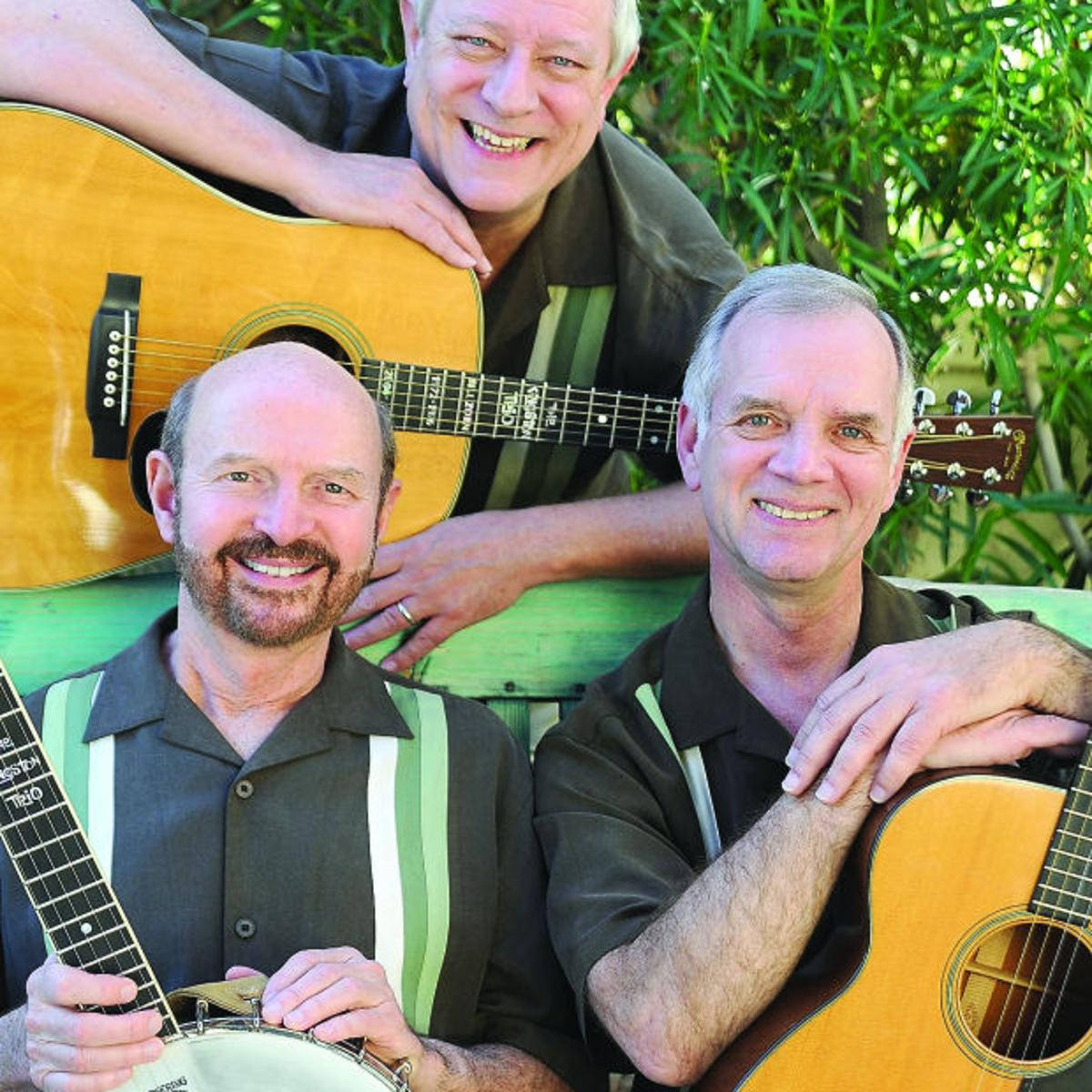 Kingston Trio, acoustic guitar, banjo, SD Desktop Wallpaper