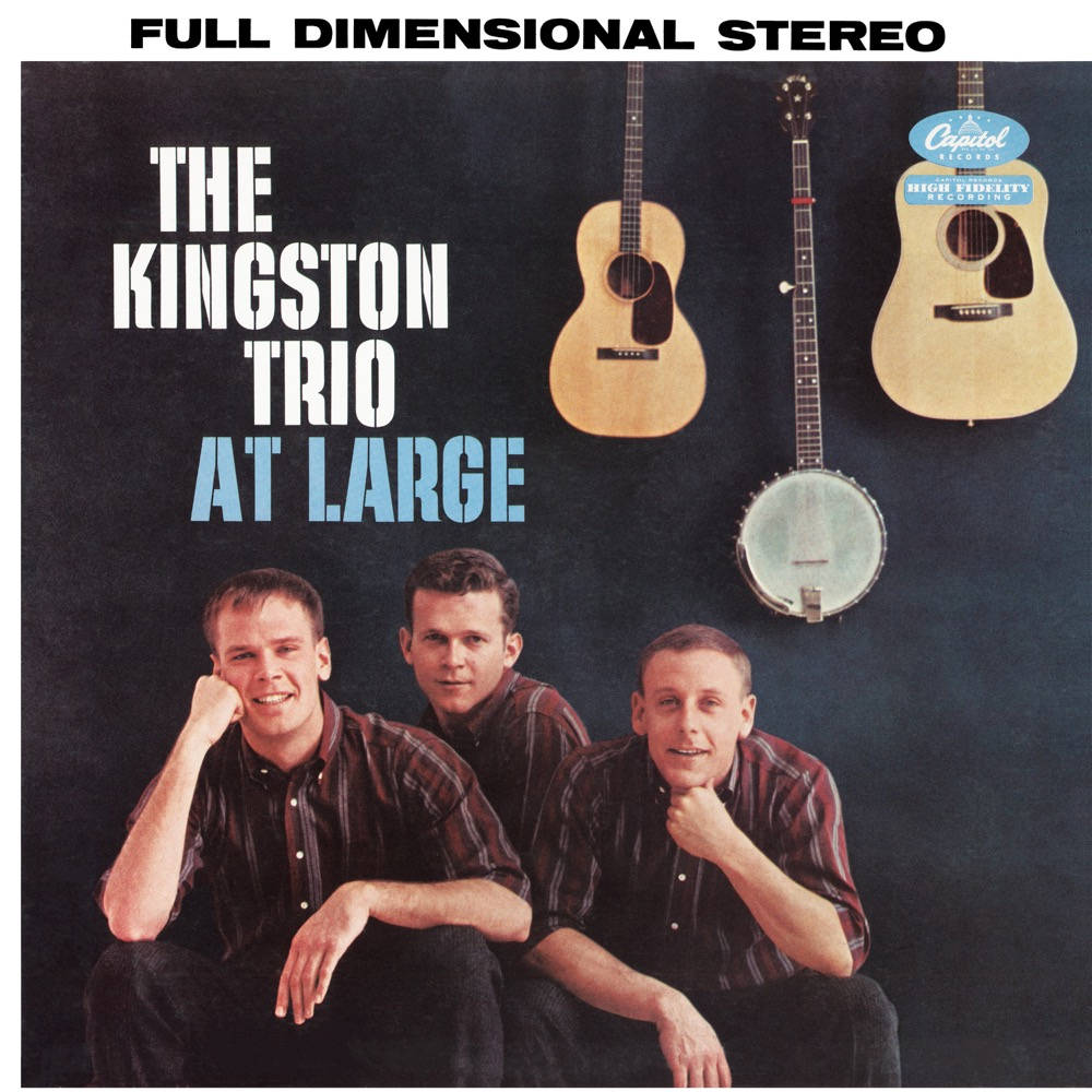 The Kingston Trio, plaid shirts, acoustic guitars, SD Desktop Wallpaper