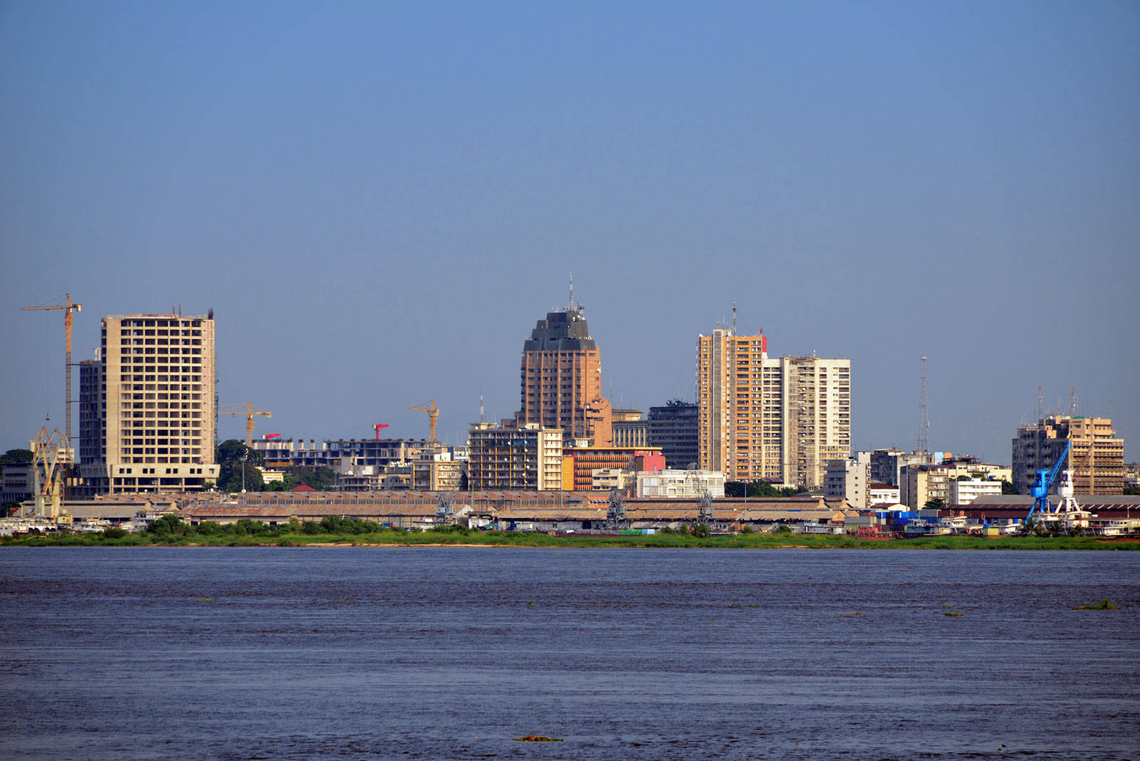 Kinshasa, ocean scenery, river, HD Desktop Wallpaper