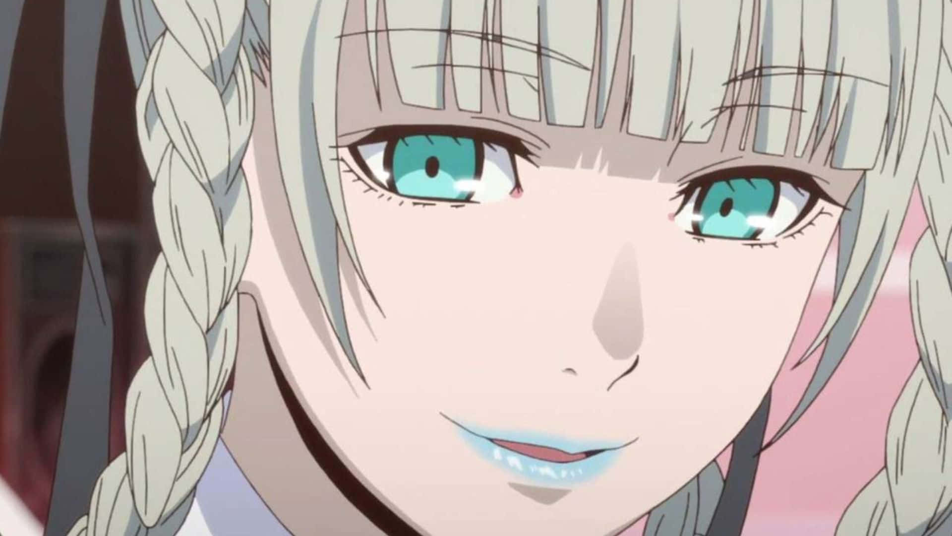 Kirari Momobami, silver braids, bright blue eyes, Full HD Desktop Wallpaper