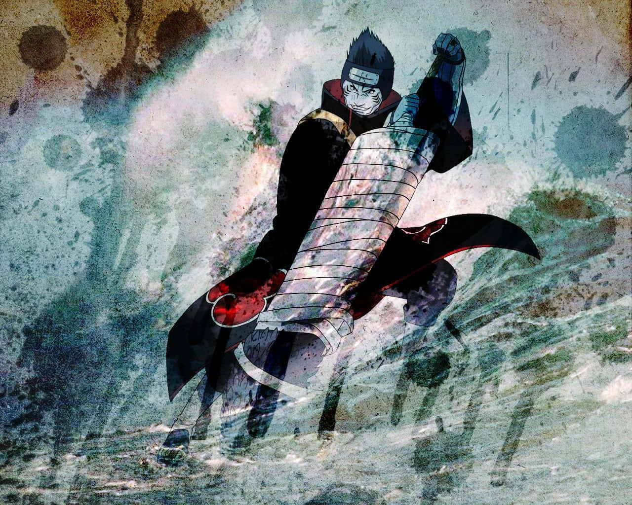 Kisame, black cloak, mask, HD Desktop Wallpaper