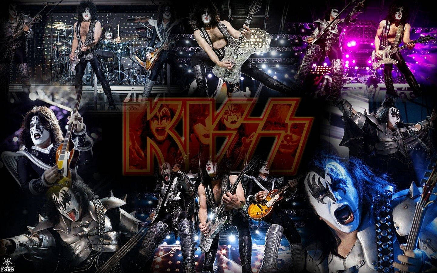 KISS band, face paint, stage costumes, HD Desktop Wallpaper