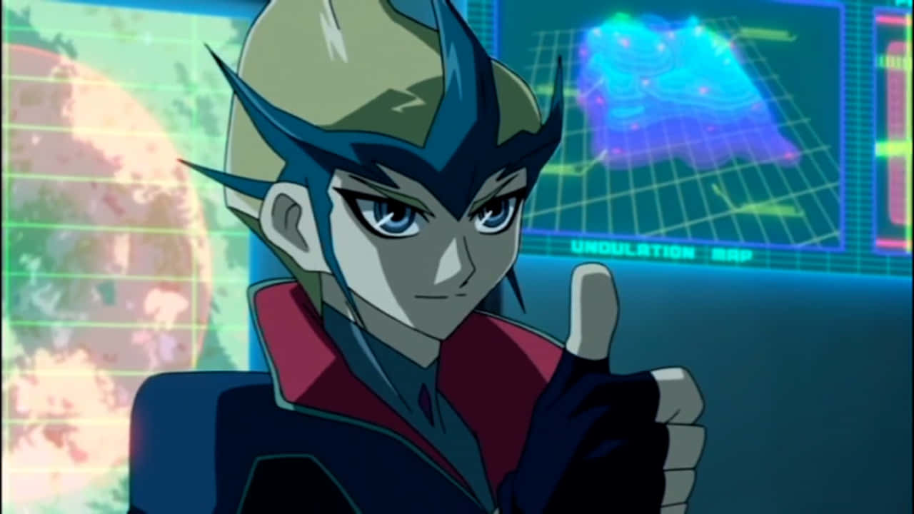 Kite Tenjo, blue hair, sharp eyes, HD Desktop Wallpaper