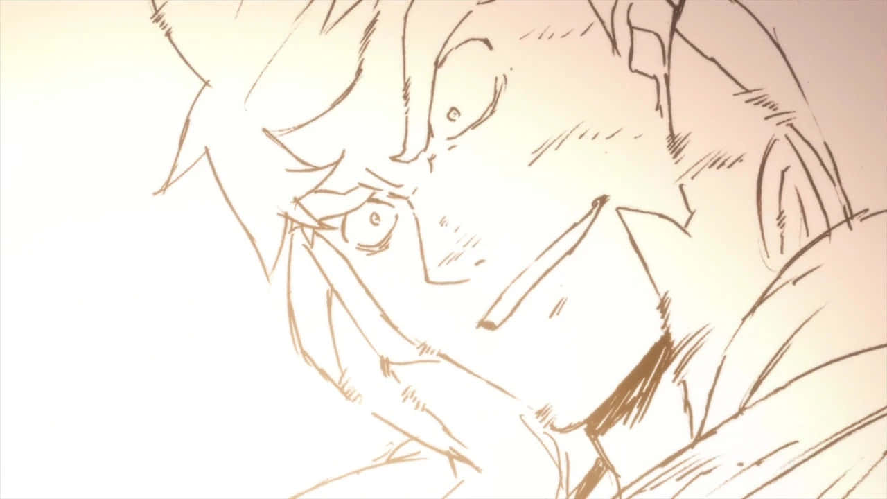 Kittan Bachika, sepia tones, spiky hair, HD Desktop Wallpaper