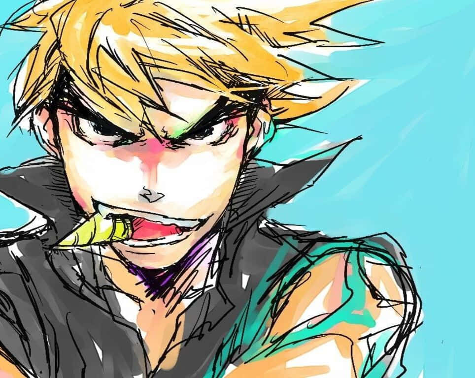 Kittan Bachika, 964 x 768, anime character, SD Desktop Wallpaper