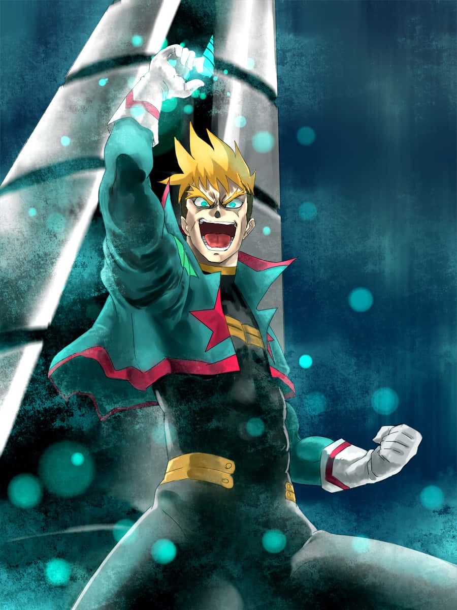 Kittan Bachika, golden hour, spiky blonde hair, SD Phone Wallpaper