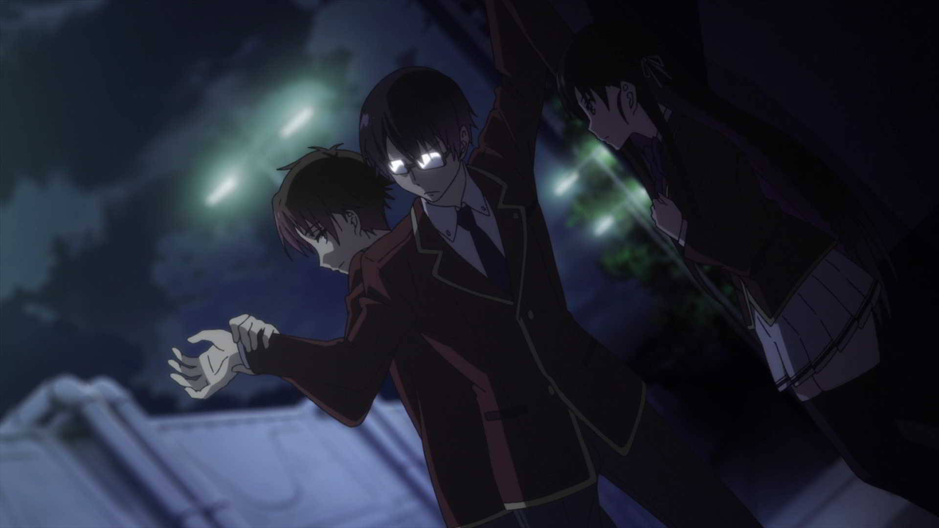 Kiyotaka Ayanokoji, school uniforms, rooftop, Full HD Desktop Wallpaper