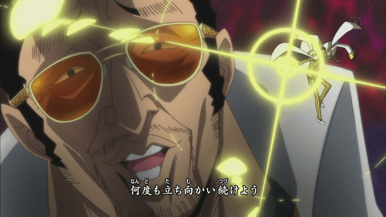 Kizaru, gold-rimmed sunglasses, yellow energy beams, HD Desktop Wallpaper