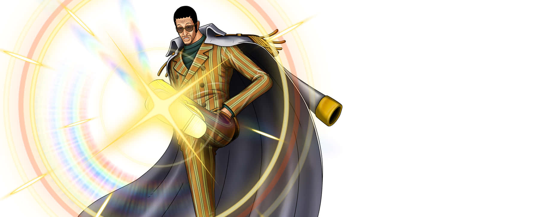 Kizaru, striped suit, cape, HD Desktop Wallpaper