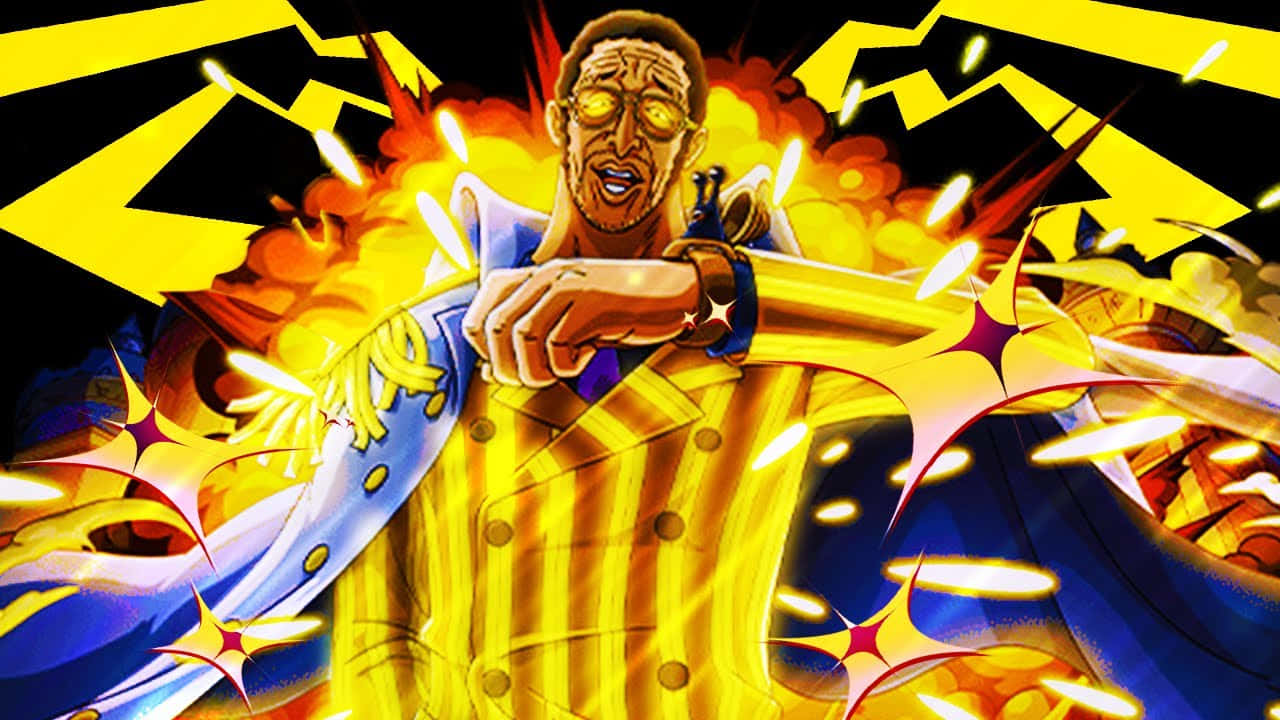 Kizaru, yellow coat, glowing eyes, HD Desktop Wallpaper