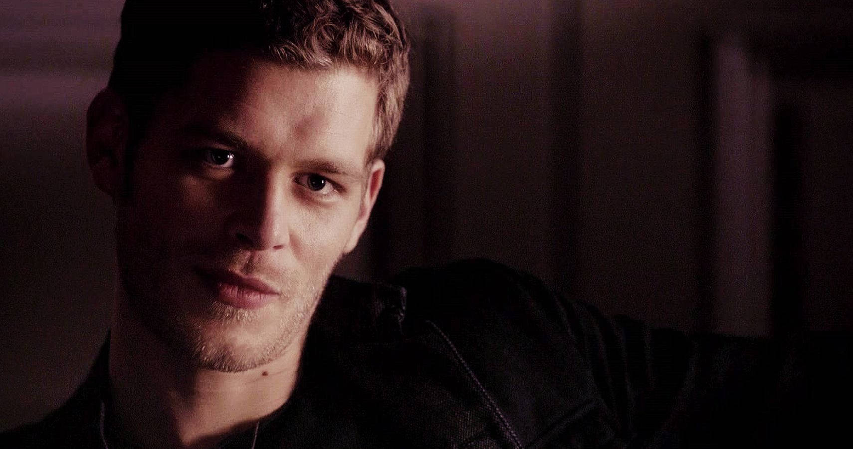 Klaus Mikaelson, short blond hair, stubble, HD Desktop Wallpaper