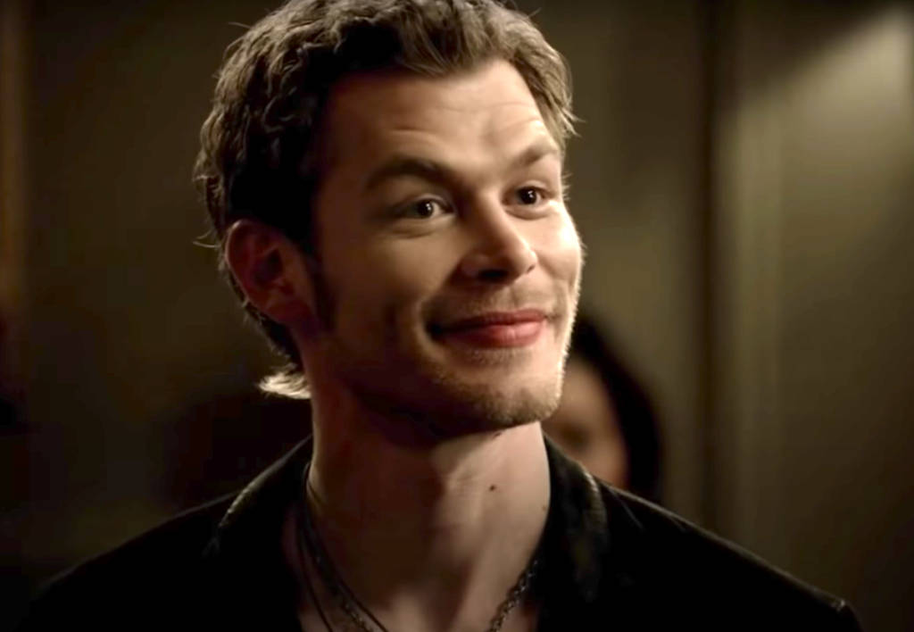 Klaus Mikaelson, tousled hair, warm smile, SD Desktop Wallpaper