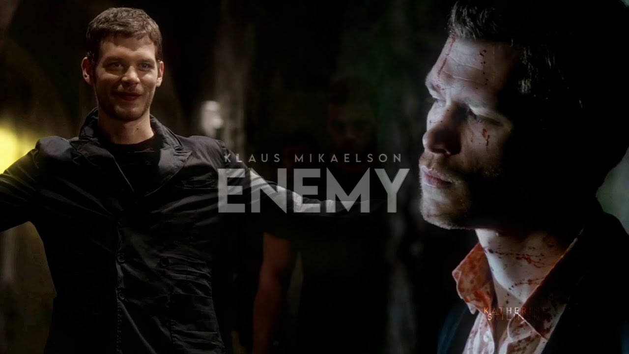 Klaus Mikaelson, enemy, dimly lit scene, HD Desktop Wallpaper