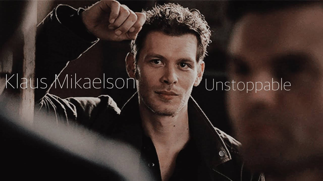 Klaus Mikaelson, curly hair, dark jacket, HD Desktop Wallpaper