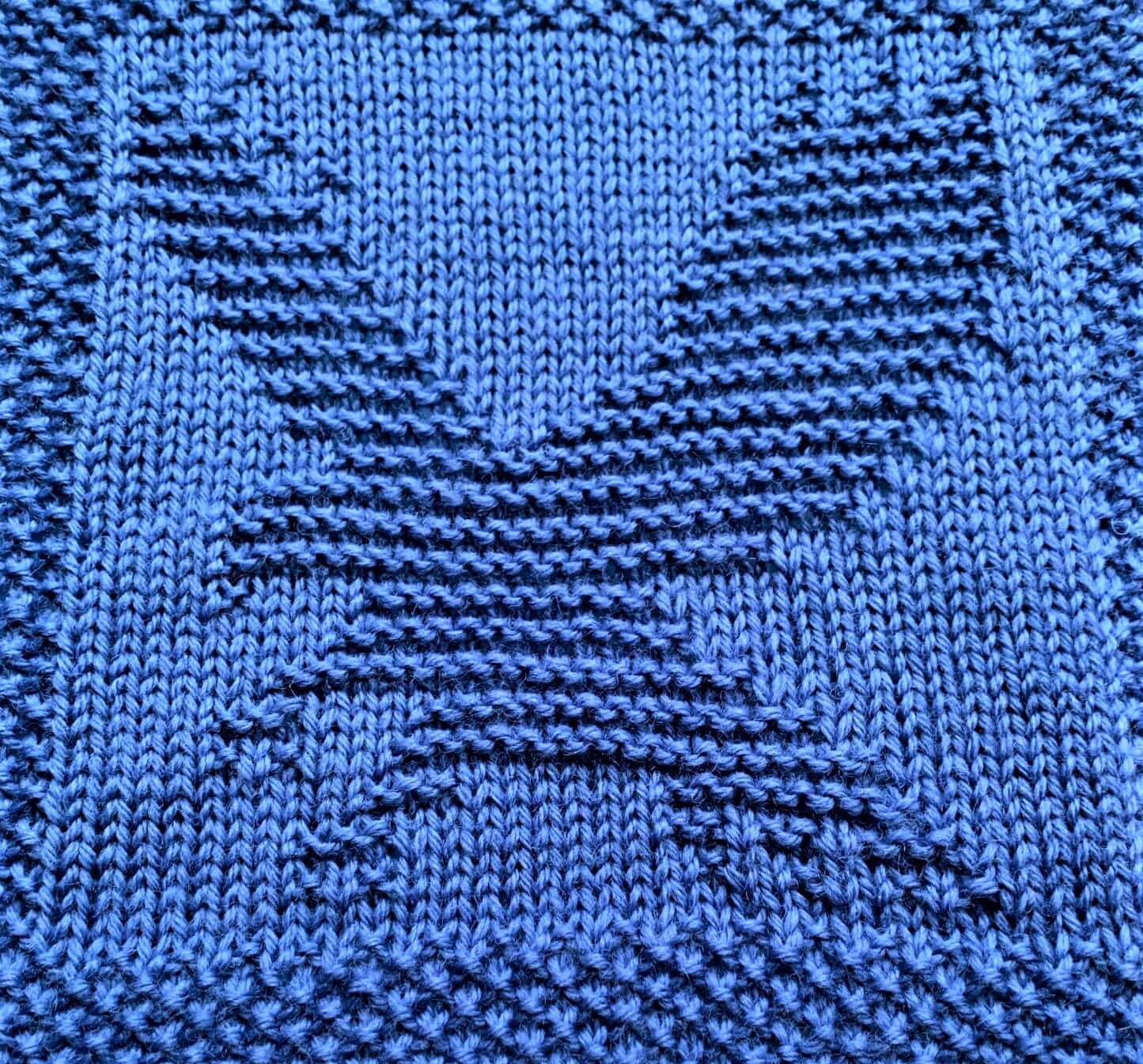 blue knitting yarn, crocheted garment, intricate blue knitted fabric, HD Desktop Wallpaper
