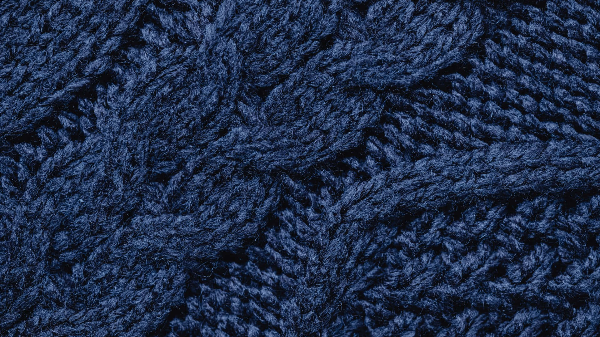 blue knitted cable pattern, dark blue, textured cable patterns, Full HD Desktop Wallpaper