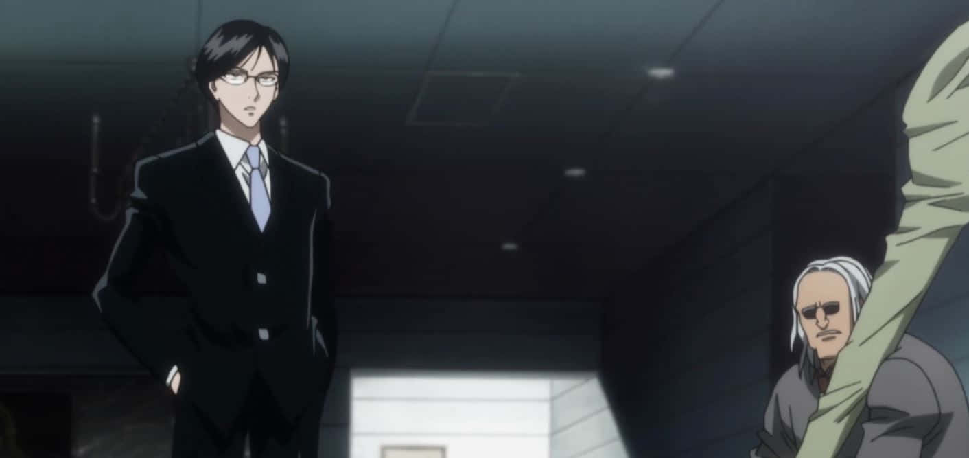 Knov, anime men, suits, HD Desktop Wallpaper