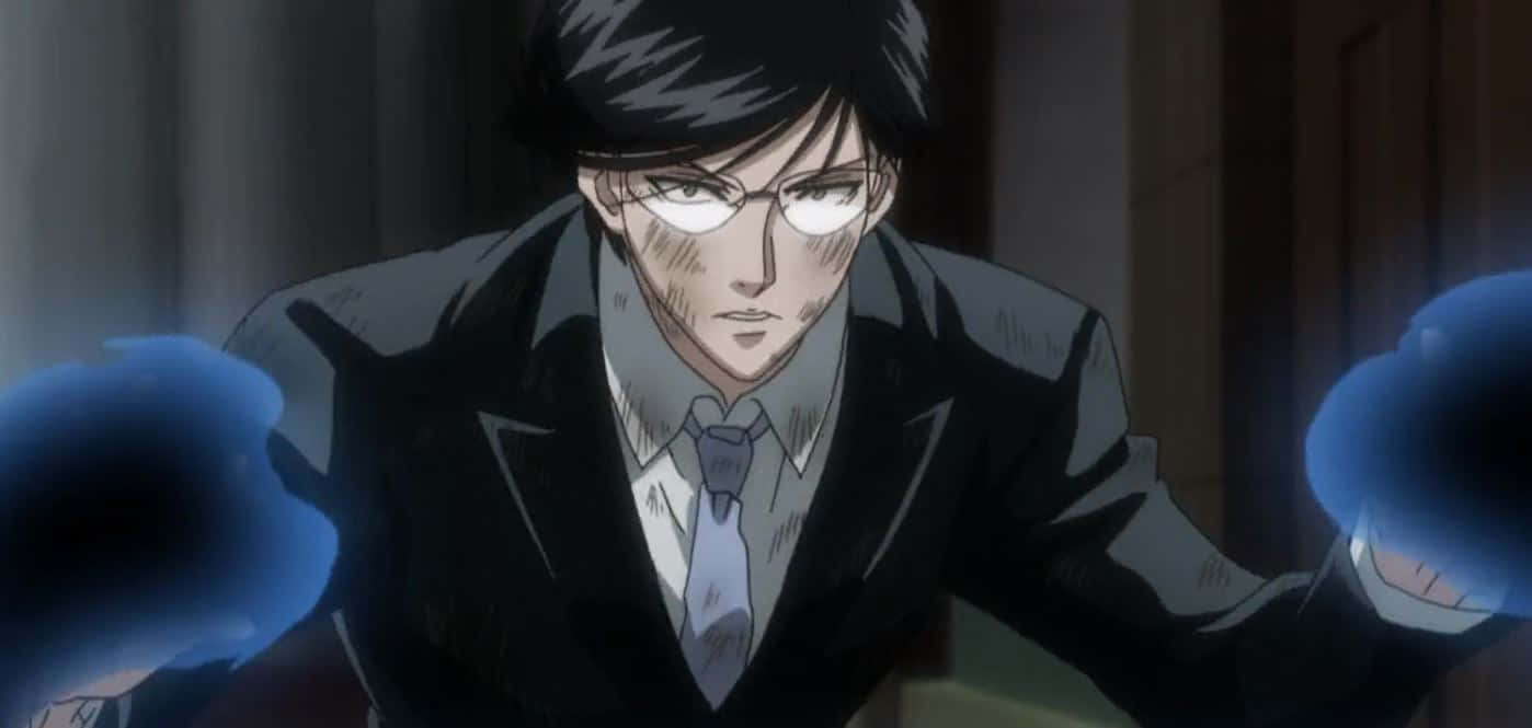Knov, 1398 x 665, anime man, HD Desktop Wallpaper