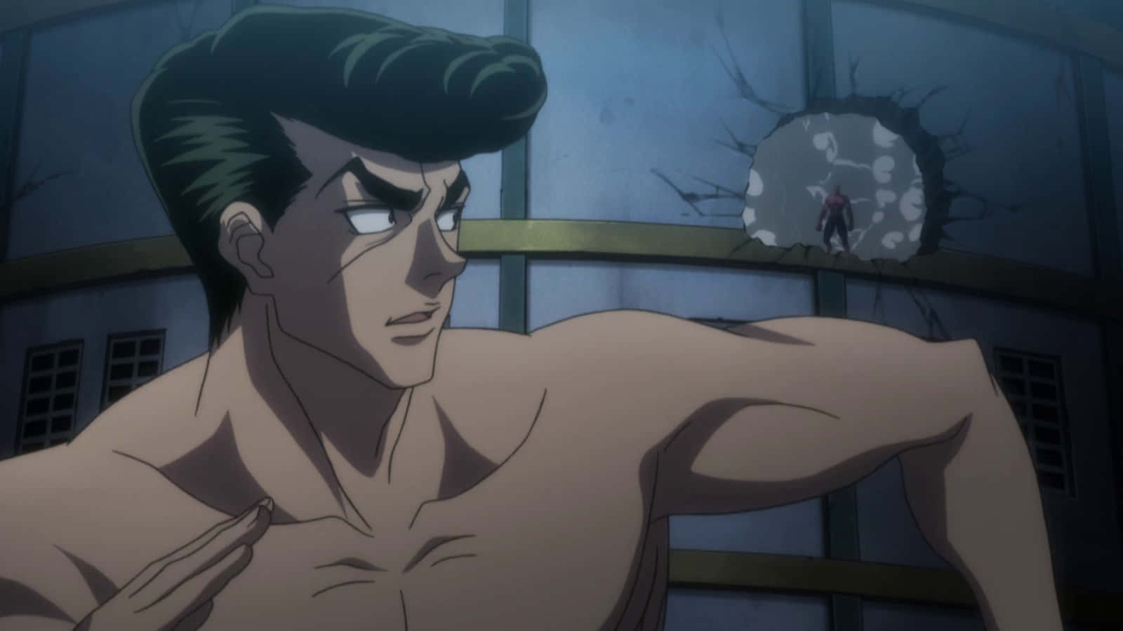Knuckle Bine, anime man, dark hair, HD Desktop Wallpaper