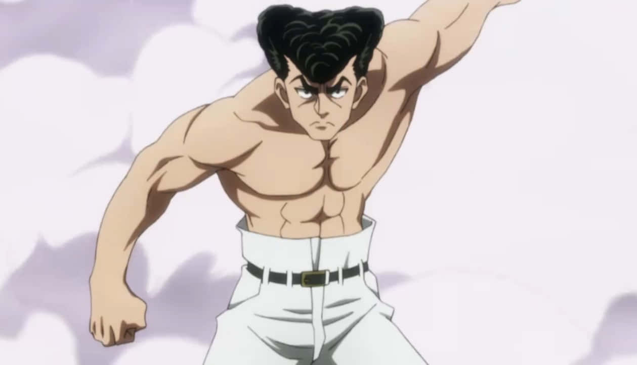 Knuckle Bine, anime man, black hair, SD Desktop Wallpaper