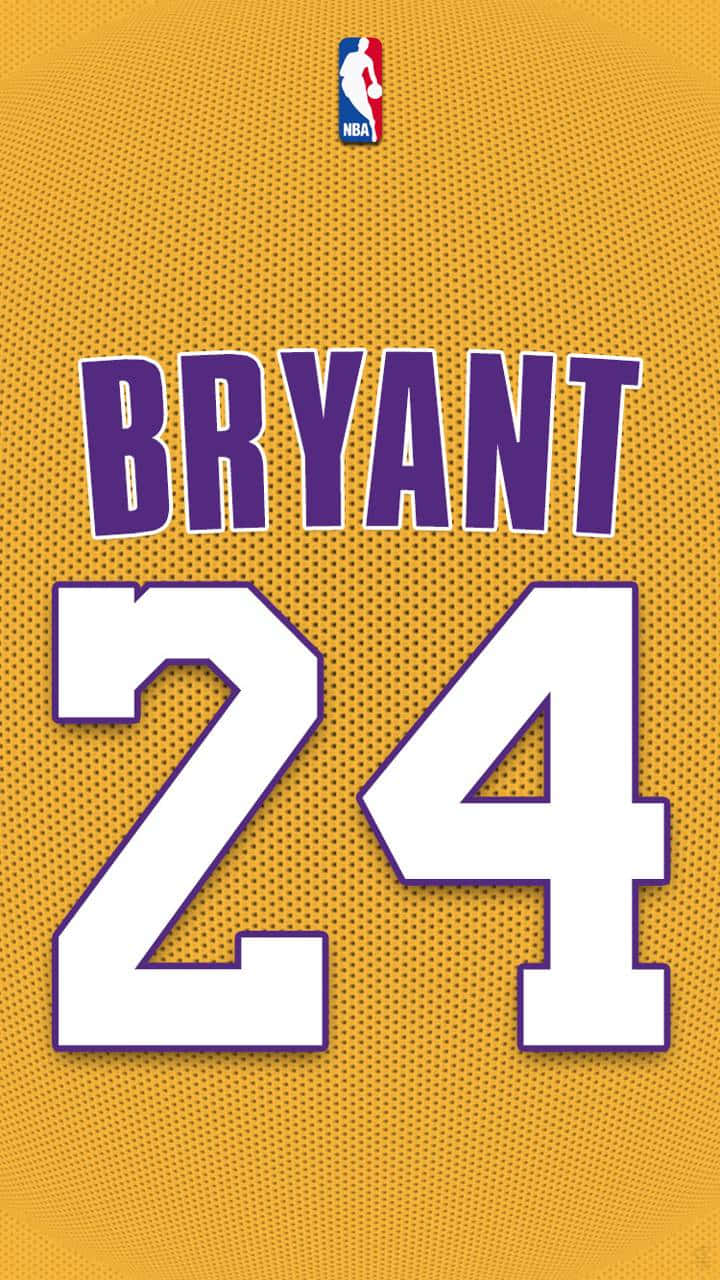 Kobe Bryant, 24 logo, BRYANT 24, HD Phone Wallpaper