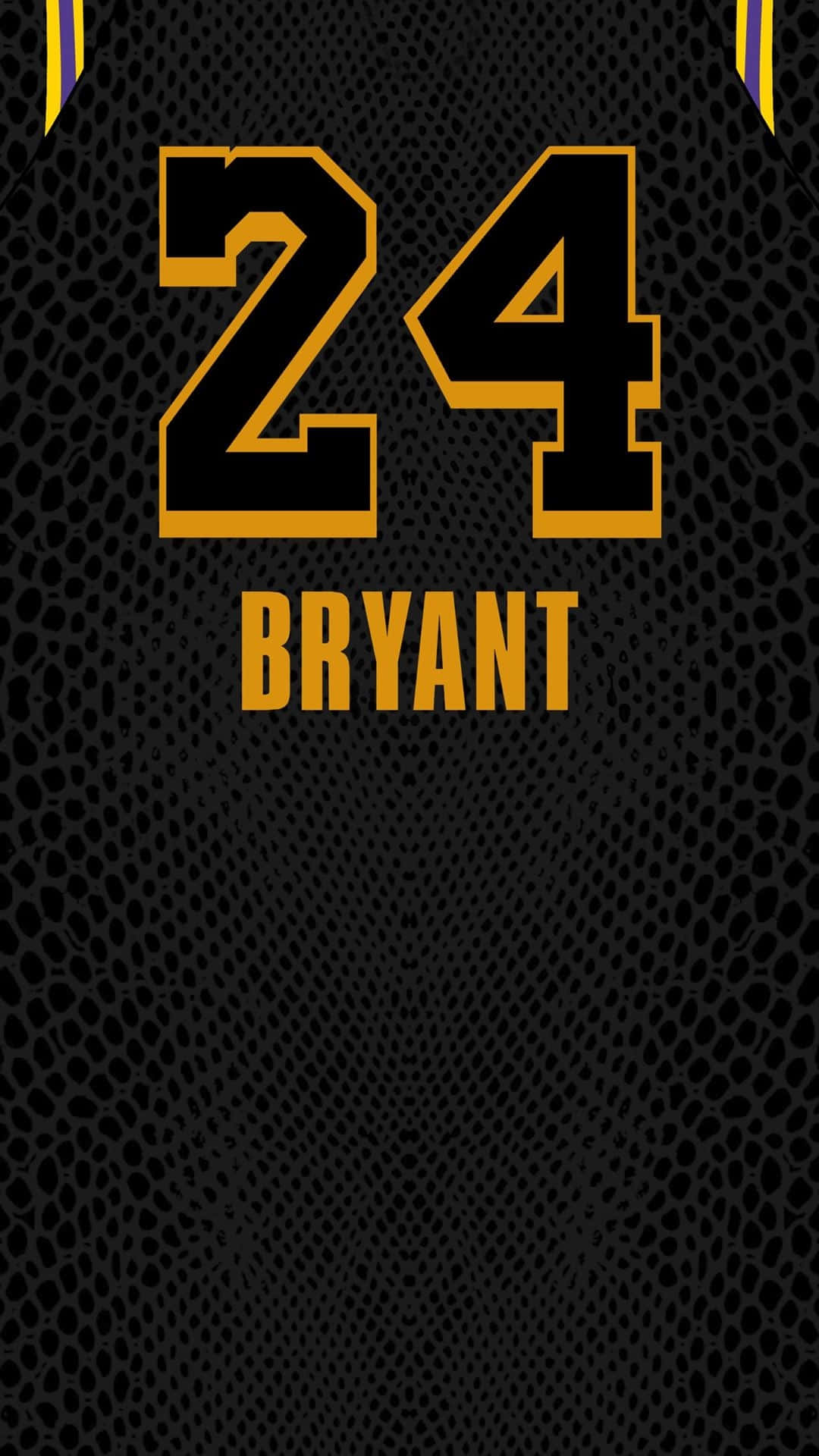 Kobe Bryant, 24, gold number 24, Full HD Phone Wallpaper