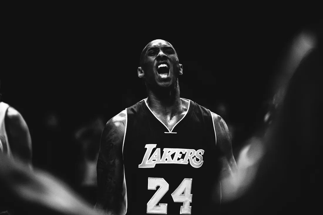Kobe Bryant Black And White
