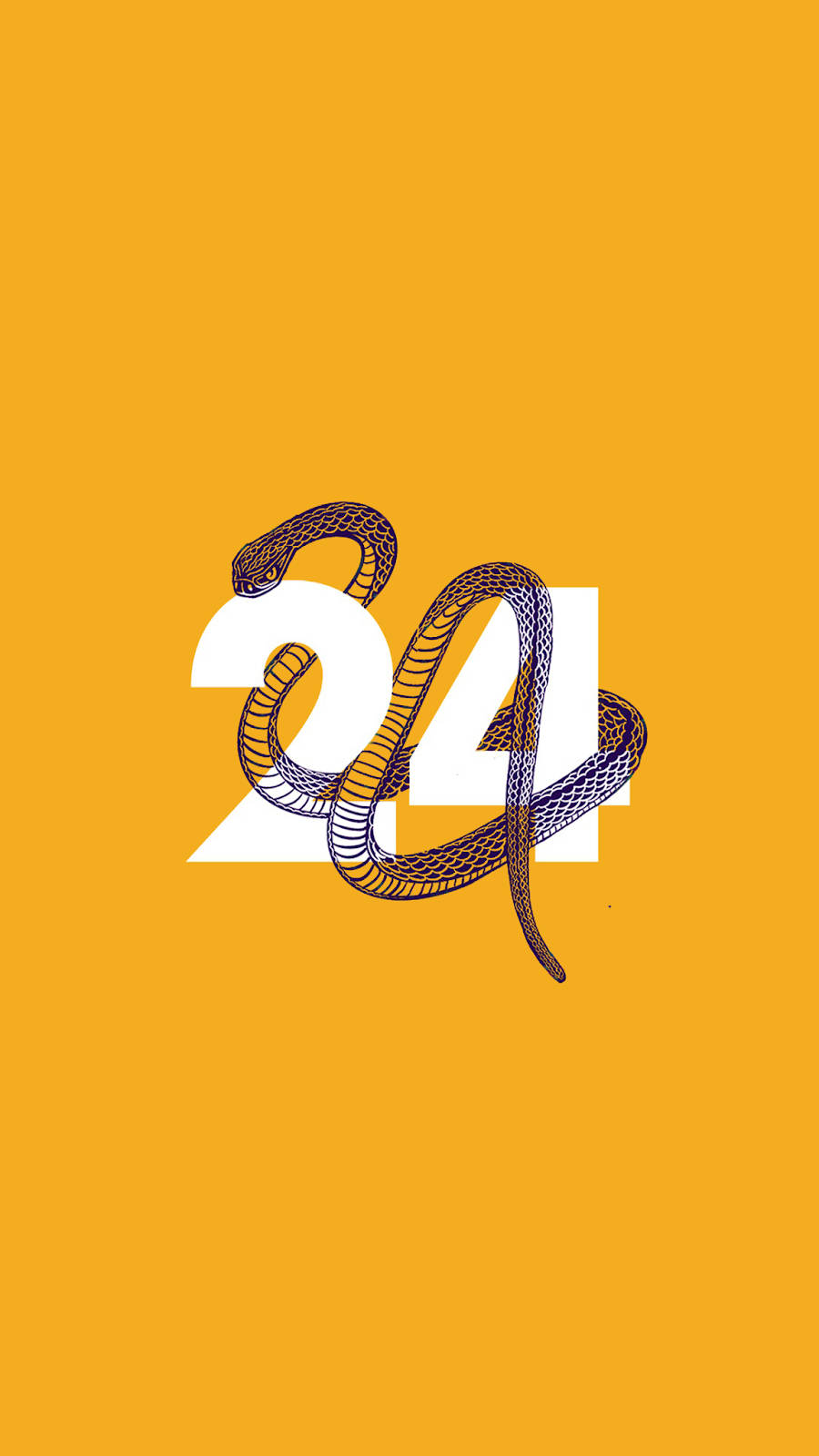 number 24, Kobe Bryant, snake, HD Phone Wallpaper