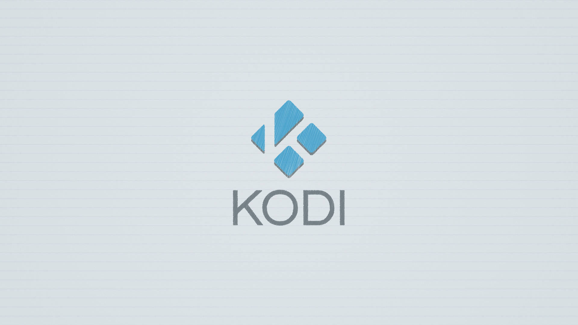 Kodi, blue, gray, Full HD Desktop Wallpaper