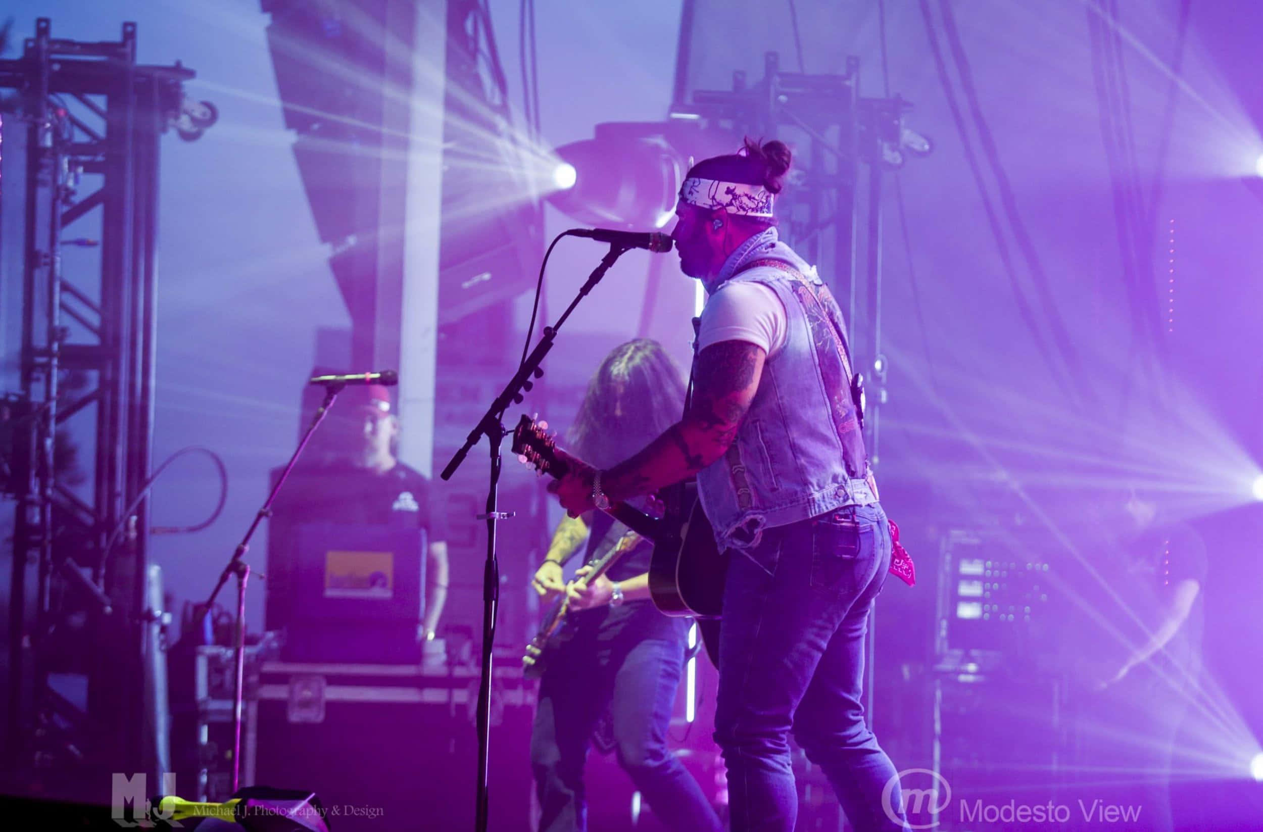 Koe Wetzel, bandana, tattoos, Full HD Desktop Wallpaper