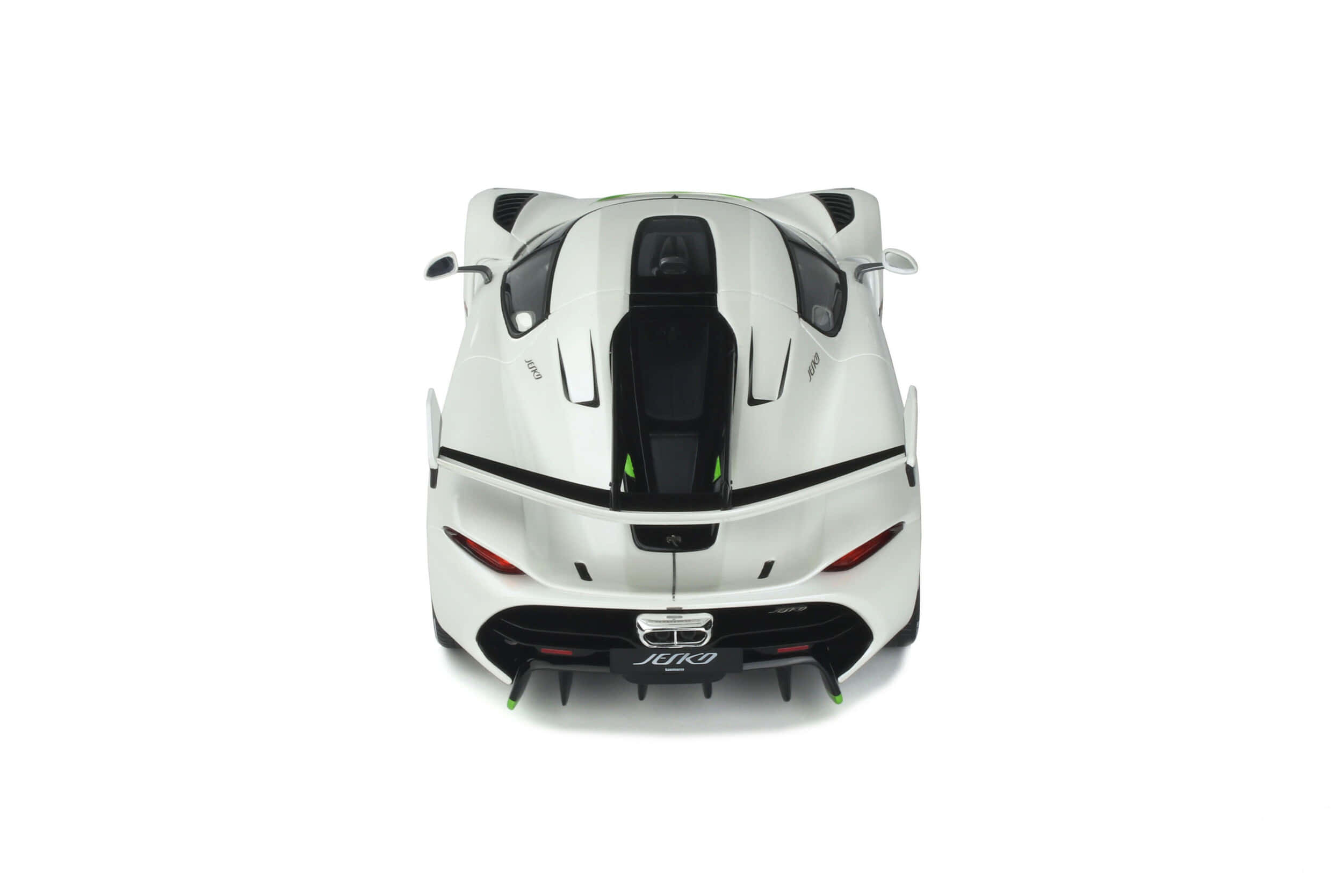 Koenigsegg Jesko, white, black accents, Full HD Desktop Wallpaper
