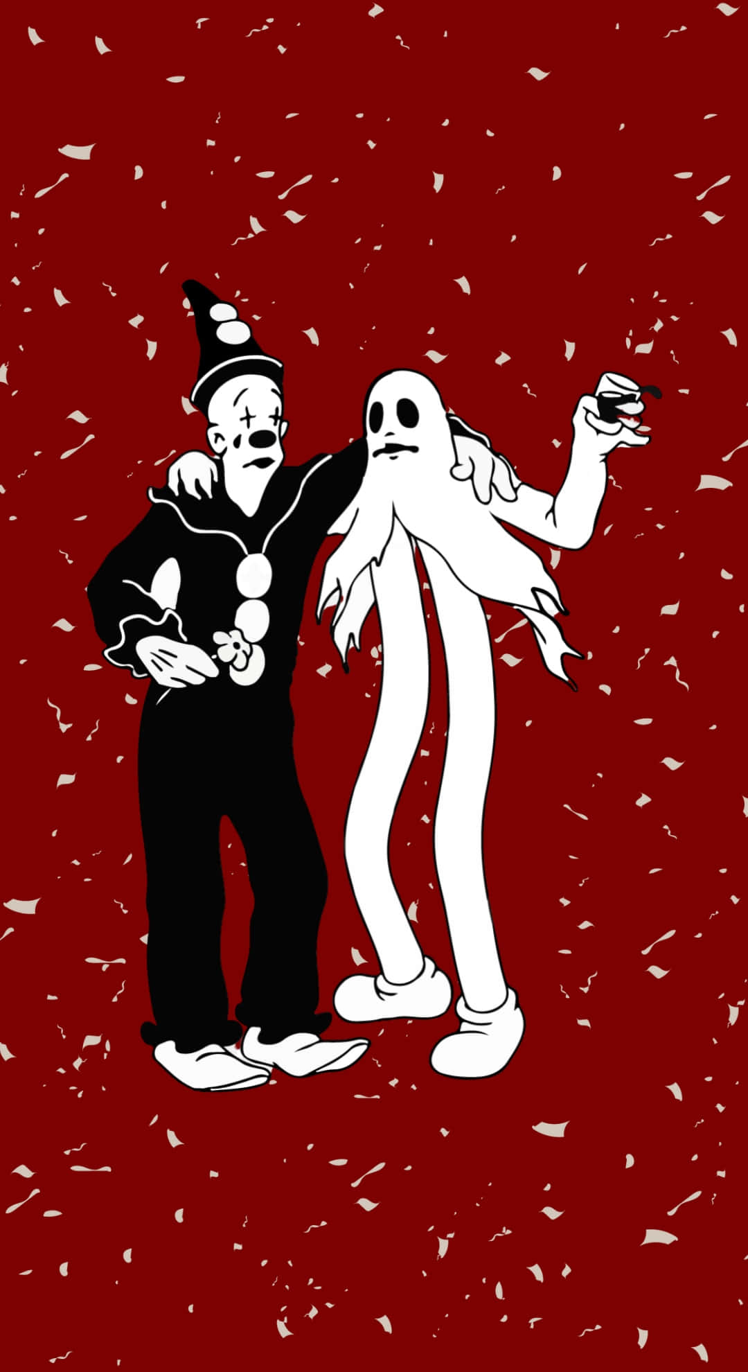 Koko The Clown, ghost, black and white, Full HD Phone Wallpaper